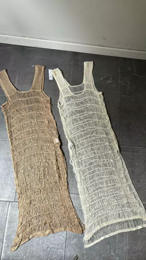 Vestido Largo Tejido