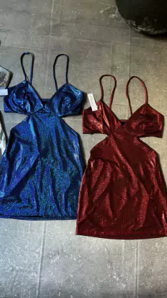 Vestido Metalizado en internet