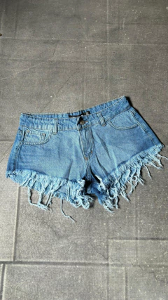 Short Clasic Azul Tiro Bajo