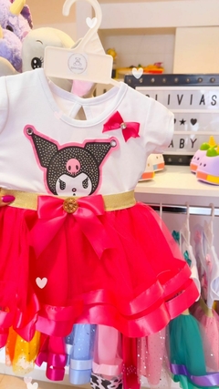 Conjunto Importado Kuromi (Body + Tutú)