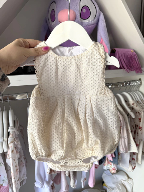 Bombachudo Mónaco Broderie Natural - comprar online