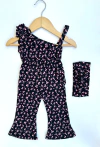 Conjunto Penny Negro (Body + Calza Oxford + Vincha)