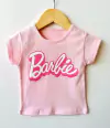 Remera Barbie Rosa
