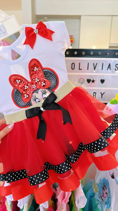Conjunto Importado Minnie Red (Body + Tutú) en internet