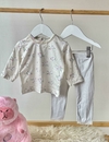 Batita + Pantalón Rabbit Blanco (Algodón Gamuzado) - comprar online