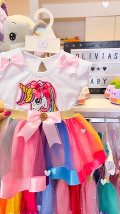 Conjunto Importado Unicornio (Body + Tutú)