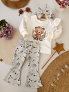Conjunto Roma Osa (Buzo Frizado + Calza Frizada + Moño) - comprar online