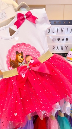 Conjunto Importado Masha y el Oso (Body + Tutú) - Olivias Baby