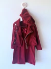 Conjunto Marbella Bordó (Chaqueta + Palazo + Boina) - comprar online