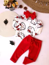 Conjunto Romántico Kitty (Buzo + Pantalón + Moño Tela Waffle) - comprar online