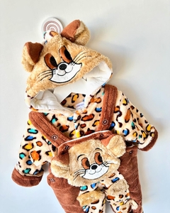 Conjunto Importado Jerry (Jardinero + Campera) - Olivias Baby