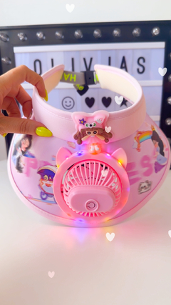 Vicera Importada Princesa c/ Ventilador y Luces (3 a 5 años)