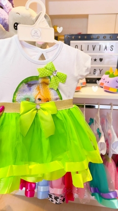 Conjunto Importado Tinker Bell (Body + Tutú)