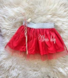 Tutu Navideño Plateado