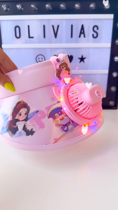 Vicera Importada Princesa c/ Ventilador y Luces (3 a 5 años) en internet