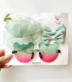 Set Importado Osito “Lente + Accesorio para cabello” (Edad: 1 a 5 años) - comprar online