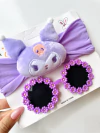 Set Importado Lente + Vincha Margarita Kuromi (Edad: 1 a 5 años) - comprar online