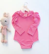 Body Polera Rosa Manga Princesa - comprar online