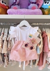 Pollera Love Rosa