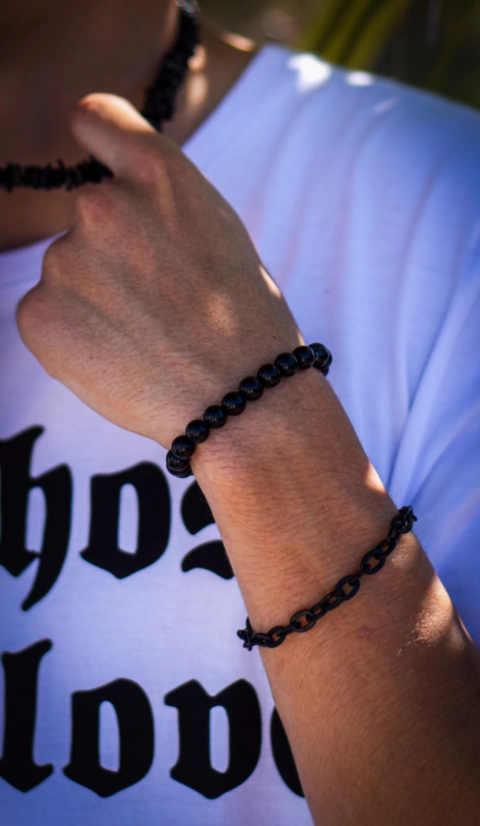 Pulsera Full Black (modelo de arriba) - comprar online