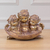 Resina Natal Anjo (Cobre) 20x24,5cm (Florarte)