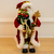 Papai Noel - Vermelho e Dourado - 30cm - comprar online