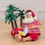 Resina Natal Papai Noel Praia (Colorido) 20cm (Florarte)