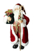 Papai Noel - Vermelho e Dourado - 30cm na internet