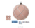 Bola Decorada Natal (Rosa) 8cm (Florarte) - comprar online