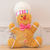 Boneco Gingerbread Menino Pendurar (Colorido) 21cm (Florarte)