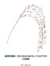 Galho Natalino Bolinhas Pendente Glitter Cobre 90cm (Florarte) - comprar online