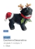Enfeite Decorativo Natalino de Cachorro com Chifres de Rena e Gorro - 17cm - comprar online