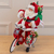 Resina Natal Papai Noel C/Bicicleta (Colorido) 27,5cm (Florarte)