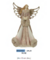 Resina Natal Anjo (Rose) 24x10cm (Florarte) - comprar online