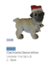 Enfeite Decorativo Natalino de Cachorro com Gorro e Guizo - 15cm - comprar online