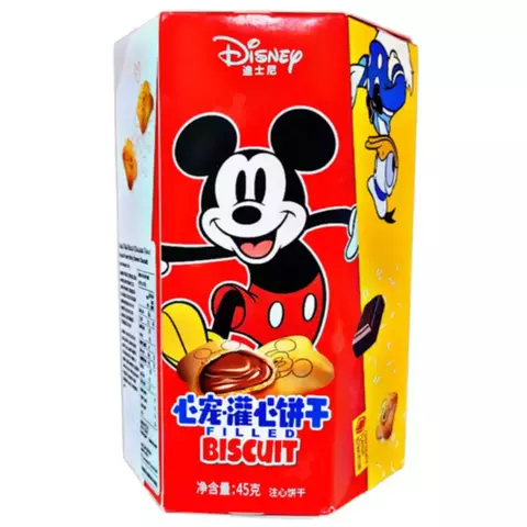 Biscoito Recheado De Chocolate Mickey Filled Biscuit Disney - comprar online