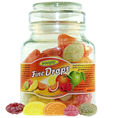 Baleiro Balas De Frutas Sortidas - Fine Drops Woogie 300g - comprar online