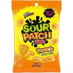 Bala De Goma Azedas Sour Patch Kids Peach Importado 80g