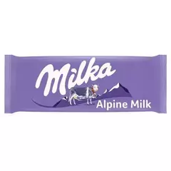 CX 24 Milka Alpine Milk - Importado 100G na internet