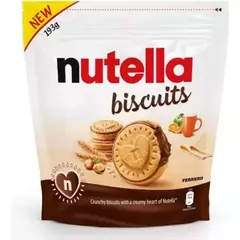 Nutella Biscuit Biscoito Wafer Creme De Avelã Ferrero 193g