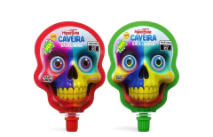 Cx 24 Bala Liquida Happy Time Monster Caveira sabor Morango 20g na internet