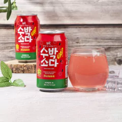 12 Refrigerante Melancia Soda (melancia) Importado Coreia na internet