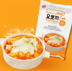 Yopokki Cheese - Sticks De Arroz Sabor Queijo - Coreia