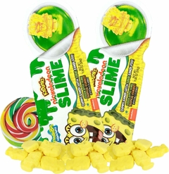12 Divertida Balas Goma Bob Esponja Fundipperz Gel Ácido - Casas dos Doces Candy House
