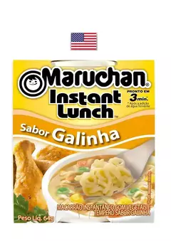 Macarrão Inst. Copo Vegetais e Galinha 64g Maruchan Usa - comprar online