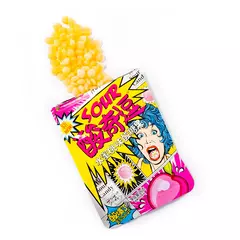 Balas Super Acidas Sour Peach Sabor Pessego Japao