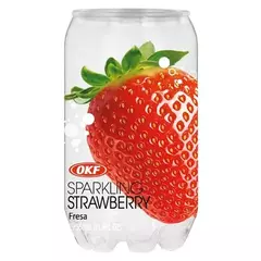 Agua Saborizada Sparkling Sabor Morango Okf Coreia