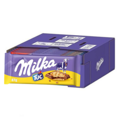 CX 18 MILKA TUC - CHOCOLATE AO LEITE COM RECHEIO DE BISCOITO TUC - comprar online