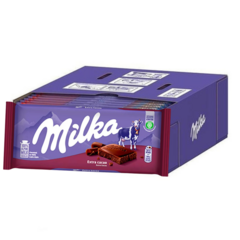 CX 23 Milka Extra Cocoa - Chocolate Meio Amargo - Importado - 100g - comprar online