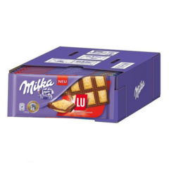 CX 18 Milka LU - Chocolate e Biscoito - Importado - 100g - comprar online